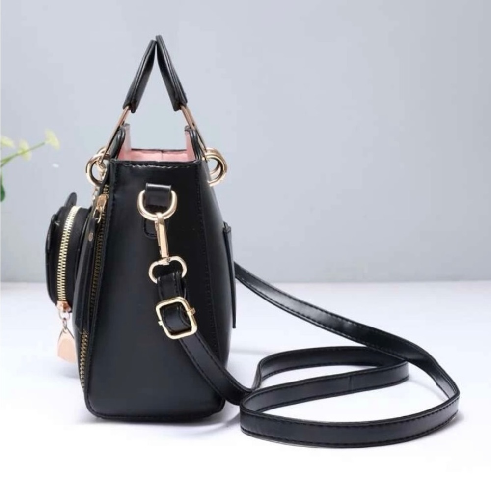 Black Crossbody Bag - Picture 3 of 4